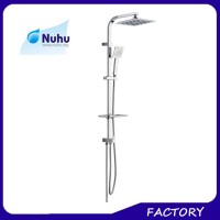 Chinese Popular Home And Hotel Modern Shower Brass Shower Set With Chrome Plated Shower Mixer