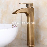 New Design Swivel Vintage High Waist Faucets Brass Water Taps for Bathroom